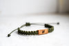 5th Anniversary Maple & Macrame Bracelet