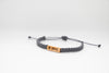 Personalizable Maple Wood & Macramé Bracelet