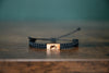 Dirtbike Reclaimed Wood & Macramé Bracelet