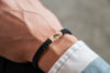 Bicycle Reclaimed Wood & Macramé Bracelet