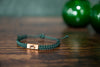 Dirtbike Reclaimed Wood & Macramé Bracelet