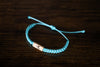 Hummingbird Reclaimed Wood & Macramé Bracelet