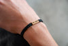 Fuck Cancer Reclaimed Wood & Macramé Bracelet