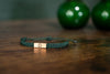 Sobriety Symbol Reclaimed Wood & Macramé Bracelet