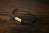 God is > Highs and Lows Reclaimed Wood & Macramé Bracelet