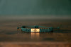 Geocaching Symbol Reclaimed Wood & Macramé Bracelet