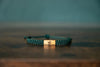 Sign Language I Love You Reclaimed Wood & Macramé Bracelet