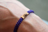 Sunflower Reclaimed Wood & Macramé Bracelet