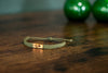 Rose Reclaimed Wood & Macramé Bracelet