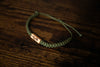 Rose Reclaimed Wood & Macramé Bracelet
