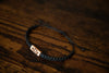 Largemouth Bass Reclaimed Wood & Macramé Bracelet