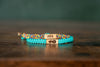 Pineapple Reclaimed Wood & Macramé Bracelet