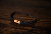Yin Yang Reclaimed Wood & Macramé Bracelet