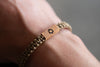 Adoption Symbol Reclaimed Wood & Macramé Bracelet
