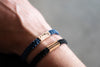 Hawaiian Islands Reclaimed Wood & Macramé Bracelet