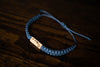 Hawaiian Islands Reclaimed Wood & Macramé Bracelet