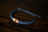 Evil Eye Reclaimed Wood & Macramé Bracelet