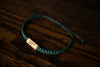 Dopamine Molecule Reclaimed Wood & Macramé Bracelet