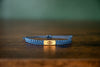 Evil Eye Reclaimed Wood & Macramé Bracelet