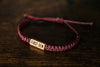 FIRST GEN Reclaimed Wood & Macramé Bracelet
