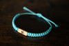 Sign Language I Love You Reclaimed Wood & Macramé Bracelet