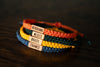 World Cup 2026 Reclaimed Wood & Macramé Bracelet