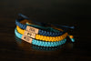 World Cup 2026 Reclaimed Wood & Macramé Bracelet