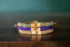 LGBTQIA+ Symbols Reclaimed Wood & Macramé Bracelet