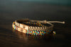 LGBTQIA+ Symbols Reclaimed Wood & Macramé Bracelet