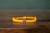 Pineapple Reclaimed Wood & Macramé Bracelet