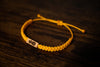Pineapple Reclaimed Wood & Macramé Bracelet