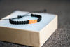 Semicolon Reclaimed Wood & Macramé Bracelet