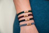 Personalizable Maple Wood & Macramé Bracelet
