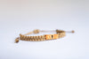 Cross Reclaimed Wood & Macramé Bracelet