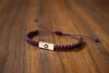 Adoption Symbol Reclaimed Wood & Macramé Bracelet
