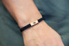 Shaka Reclaimed Wood & Macramé "Hang Loose" Bracelet