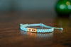 BOY MOM Reclaimed Wood & Macramé Bracelet