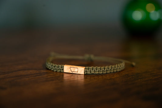 Montana Wood & Macramé Bracelet