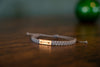 Arrow Reclaimed Wood & Macramé Bracelet