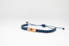 Star of David Reclaimed Wood & Macramé Bracelet