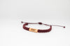G.O.A.T. (Greatest of All Time) Wood & Macramé Bracelet