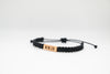 WWJD Reclaimed Wood & Macramé Christian Bracelet