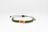 Texas Reclaimed Wood & Macramé Lone Star State Bracelet
